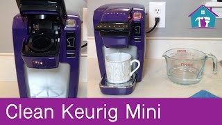 How to Clean Keurig Mini [upl. by Assile]