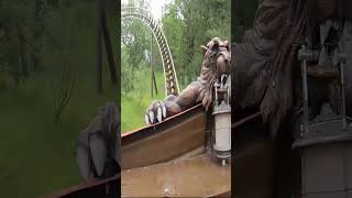 De Vliegende Hollander A Thrilling Adventure at Efteling shorts rollercoaster themepark [upl. by Arbuckle911]