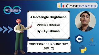 A Rectangle Arrangement  Codeforces Round 982 Div 2  Codeforces  DCC NITA [upl. by Aztiley]