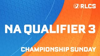 RLCS MAJOR 1  NA ONLINE QUALIFIER 3  DAY 3 [upl. by Akvir]