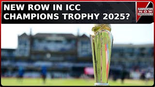 ICC Champions Trophy 2025 India Says It Will Not Travel To Pakistan To Play Cricket  Sports News [upl. by Ogilvy]