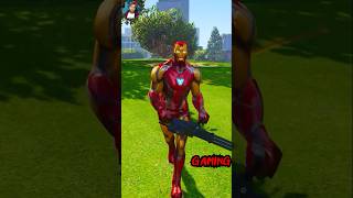 IRONMAN SAVE HIS CHILD 🔥 PANCH 4 GAMING  gta iron spiderman gta5 shorts viralshorts funny [upl. by Torie]