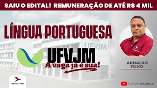 UFVJM  Língua Portuguesa  UFVJM  Arnaldo Filho [upl. by Ivad]