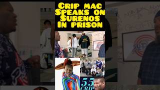 CMAC SPEAKS ON SURENOS IN PRISON🔵amp WHAT HAPPEND ON HIS HOOD DAY🤣cmacdaloc cripmac prison gang [upl. by Jackelyn]