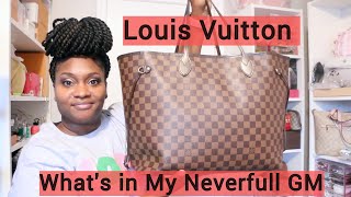 Whats In My Louis Vuitton Neverfull GM  LAS VEGAS Traveling Edition [upl. by Nailliw165]