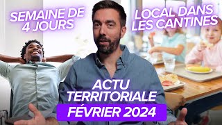 ACTU TERRITORIALE FÉVRIER 2024  Mayotte produits locaux dans les cantines semaine de 4 jours [upl. by Bonneau]