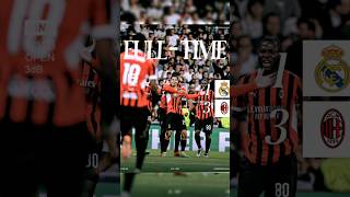 EL MILAN SORPRENDE AL REAL MADRID [upl. by Lletnwahs874]