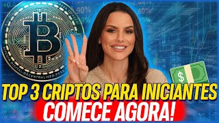 TOP CRIPTOMOEDAS PARA INICIANTES [upl. by Llerdnod]