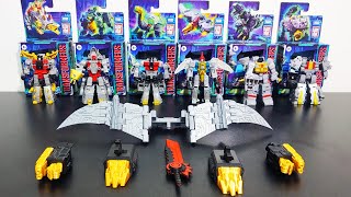 Transformers Volcanicus Legacy Evolution Dinobots Core Class with UPGRADE KIT [upl. by Ahsatsan]