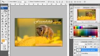 Tutorial Photoshop Menambahkan Text [upl. by Enrika481]