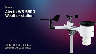 Review Alecto weerstation WS5500 [upl. by Valerlan]