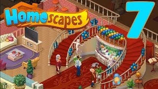 HOMESCAPES STORY WALKTHROUGH  PART 7 GAMEPLAY  NEW AQUARIUM [upl. by Llerrac473]