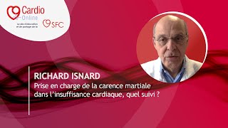 Carence martiale dans l’insuffisance cardiaque  quel suivi pour le cardiologue [upl. by Rosemaria]