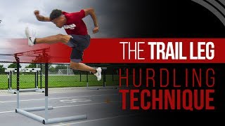 Hurdle Technique  Trail Leg Mechanics amp Drills [upl. by Ekyt112]