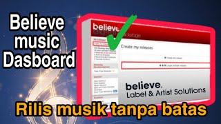 sub akun believe music rilis tanpa batas aktif selamanya [upl. by Fafa]