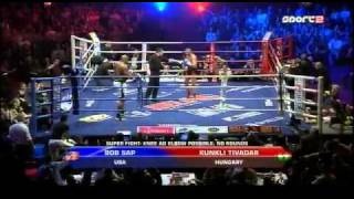 Bob Sapp vs Kunkli Tivada Fight K1 [upl. by Orecic718]