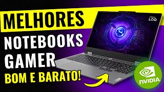 TOP 5 MELHORES Notebooks Gamer BARATO para Jogar Programar e Estudar CUSTO BENEFÍCIO 2024 [upl. by Salene]