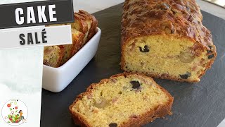 Recette cake salé facile et rapide [upl. by Ive]