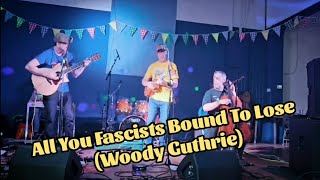 Wood Street Dogs  quotAll You Fascists Bound To Losequot at Wirksworth Beer Festival 2024 [upl. by Leizar]