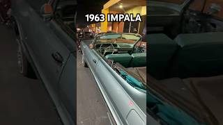 63 Impala🔥 lowrider classic carmodification oldschool automobile oldies westcoast impala [upl. by Eednahs]