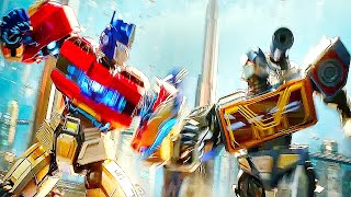 TRANSFORMERS ONE quotOptimus Prime Vs Soundwave Fight Scenequot Trailer NEW 2024 [upl. by Bonnette]