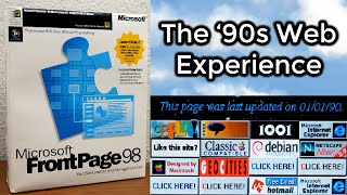 Making a ’90s Style Website With Microsoft FrontPage 98 [upl. by Serene]