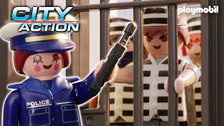 Playmobil  Police  Short Film  Escape on Wheels  Kids Film [upl. by Comstock]