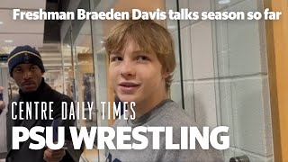 Penn States Braeden Davis Talks About Season So Far [upl. by Dougall522]