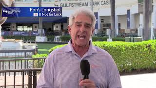 Gulfstream Park Ron Nicoletti Previews Sundays Race 8 Longshot [upl. by Shiff557]