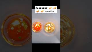 Water candle making at homediy water candlewax candle and water candle making ideasdiwalishorts [upl. by Aliakam716]