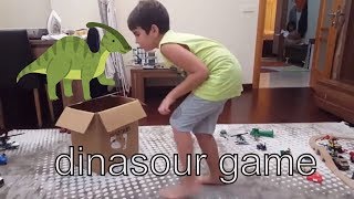 Kargodan dinazor geldi oyunu amp Dinasaur Play Kids amp Arda ve İpek [upl. by Ssej]