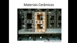 Materiais cerâmicos  Introdução [upl. by Akir]