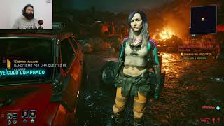 Cyberpunk 2077 Banditismo por uma questão de classe XBOX ONE S Parte 70 pós EndGame [upl. by Strang]