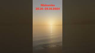 Croatia MakarskaAutumn Holiday🔆 2629102024 holiday travel croatia makarska sea nice trip [upl. by Gretel]