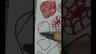 Mesmerizing Zentangle Art  Relaxing Doodle [upl. by Elleirol]