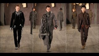 Joseph Abboud  FallWinter 20162017 at New York Fashion Week Mens [upl. by Sueddaht903]