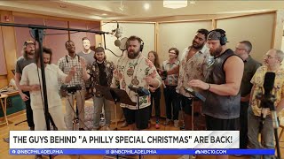 Jason Kelce and the Eagles are back with a new Christmas album [upl. by Garretson]