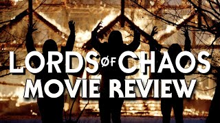 Lords Of Chaos 2018  Movie Review [upl. by Kenimod]