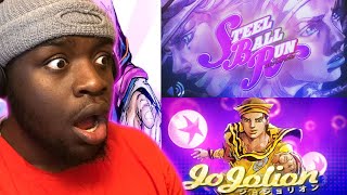 I CANT BELIEVE THESE ARE FAN MADE  JJBA Steel Ball RunJojolionJojolands Opening REACTION [upl. by Enavi707]