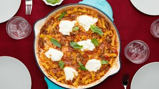 Lasagna Skillet Pasta • Tasty [upl. by Keyes627]