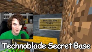 Tubbo Found Technoblade Secret Base in Origins SMP [upl. by Cara]