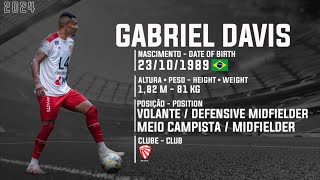 Gabriel Davis  Volante  Defensive Midfielder  2024 [upl. by Maroj]