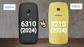 Nokia 6310 2024 vs Nokia 3210 2024 [upl. by Jarret]