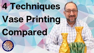 4 Vase Mode Techniques Compared How to use Cura for Vase Prints [upl. by Heilner39]