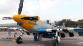 Jeff Michael p51 Mustang Obsession  Cecil Field AirShow 2009 [upl. by Sachs]