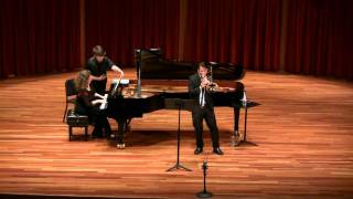 Nitzan Haroz at CSU  Marcello Sonata in F Major [upl. by Finstad]