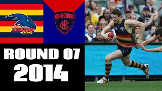 Adelaide Crows VS Melbourne Demons  Round 7 2014  Match Highlights [upl. by Ezzo]