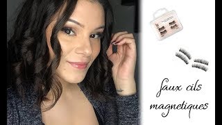 FAUX CILS MAGNETIQUES Comment les appliquer Je vous dis TOUT [upl. by Ezarra639]