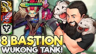 8 Bastion  Spin to Win Unkillable Monkey King  TFT Magic amp Mayhem  Teamfight Tactics [upl. by Auqinat]