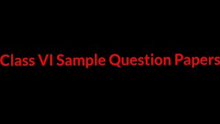 ENGLISH CLASS 6 HALF YEARLYMID TERM SAMPLE SUGGESTED QUESTION PAPER 2 [upl. by Sivraj960]